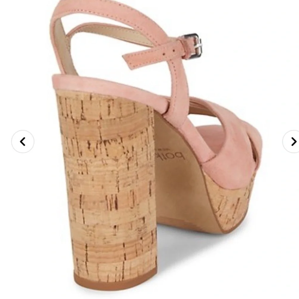 Botkier NY Plateau Suede Slingback Sandals - Picture 3 of 12